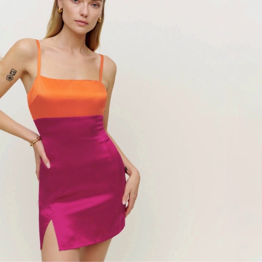 Reformation Color Block Mini